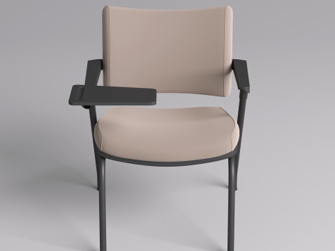 School Chair 001 3D Model