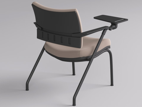 School Chair 001 3D Model