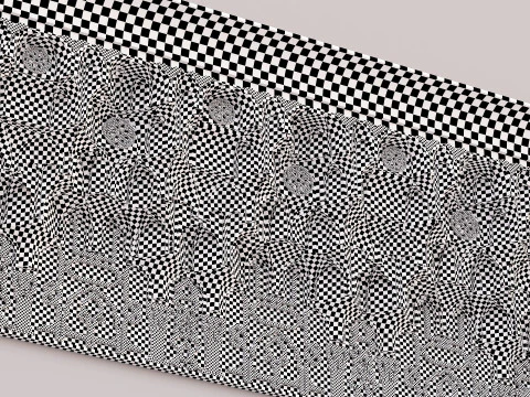 Architectural Muqarnas Cornice 005 3D Model
