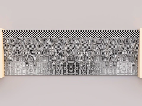 Architectural Muqarnas Cornice 005 3D Model