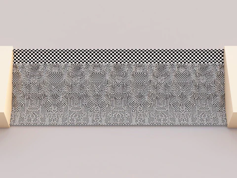Architectural Muqarnas Cornice 005 3D Model
