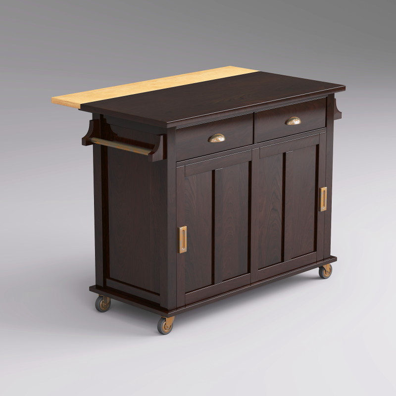 Serving Bar Cart 002 Model 3D .c4d .max .obj .3ds .fbx .stl .blend 