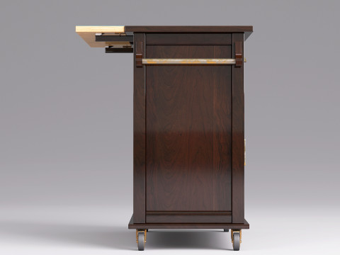Serving Bar Cart 002 Model 3D