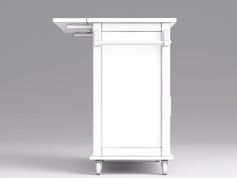 Serving Bar Cart 002 Model 3D