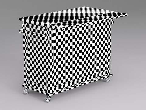 Serving Bar Cart 002 Model 3D