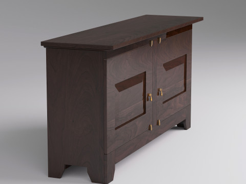 Modern Sideboard 003 Modello 3D