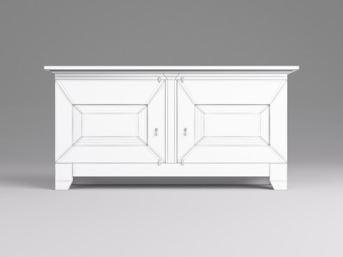 Modern Sideboard 003 Modello 3D