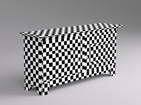 Modern Sideboard 003 Modello 3D