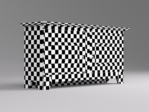 Modern Sideboard 003 Modello 3D
