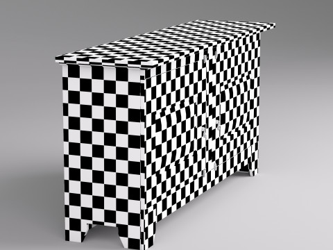Modern Sideboard 003 Modello 3D