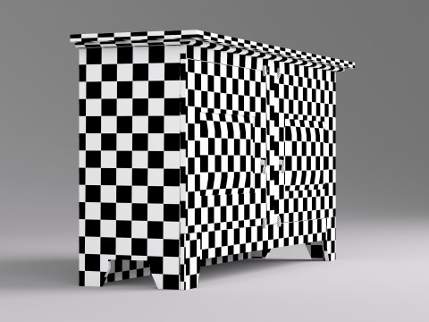Modern Sideboard 003 Modello 3D