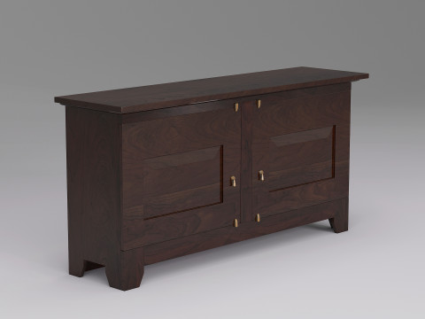 Modern Sideboard 003 3D Model