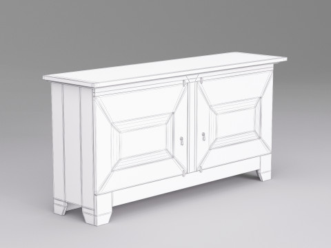 Modern Sideboard 003 Model 3D