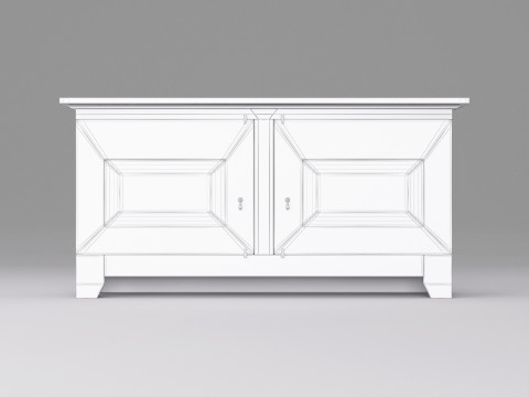 Modern Sideboard 003 Model 3D