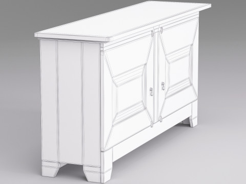 Modern Sideboard 003 Model 3D