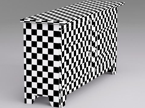 Modern Sideboard 003 Model 3D