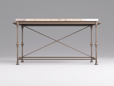 Outdoor Table 001 Modello 3D