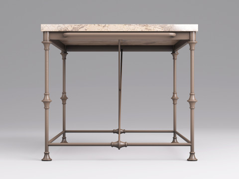 Outdoor Table 001 Modello 3D