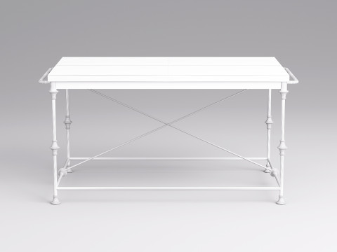 Outdoor Table 001 Modello 3D