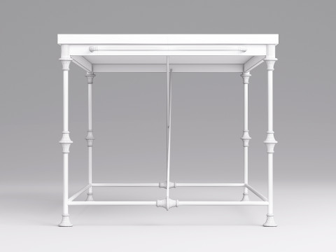 Outdoor Table 001 Modello 3D