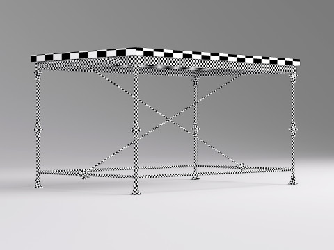 Outdoor Table 001 Modello 3D