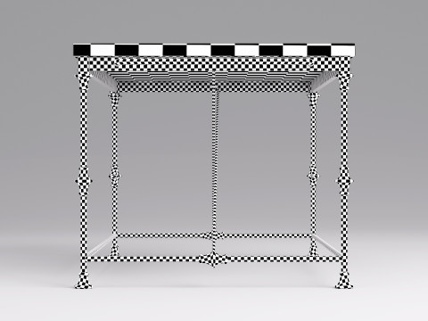 Outdoor Table 001 Modello 3D