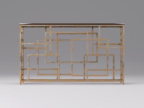 Bar Table 001 3D Modell