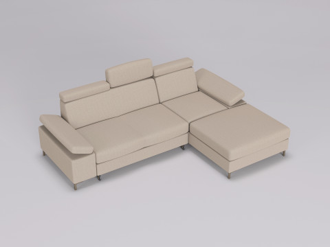 Fabric Sofa 005 3D Модель