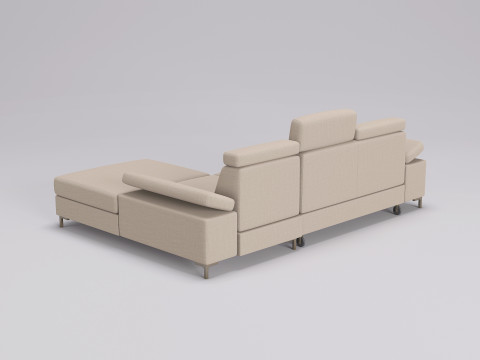 Fabric Sofa 005 3D Модель
