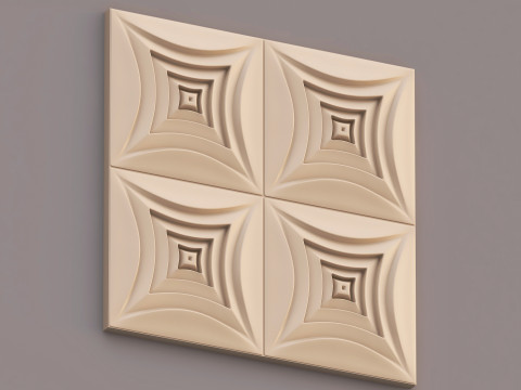 Decorative Wall Panel 005 3D Model