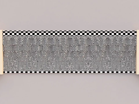 Architectural Muqarnas Cornice 006 3D Model