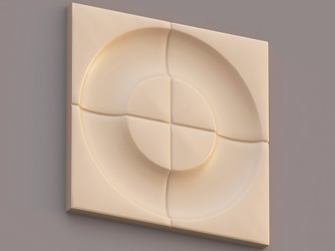Dekoratif Duvar Paneli 011 3D Model