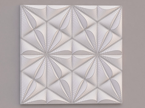 Decorative Wall Panel 013 3D Model