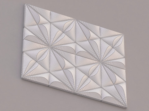 Decorative Wall Panel 013 3D Model