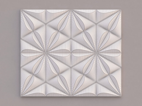 Decorative Wall Panel 013 3D Model