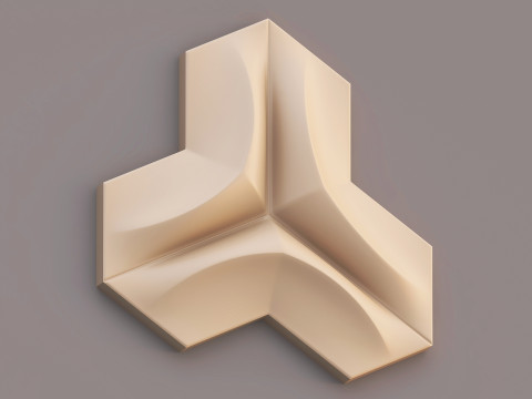 Декоративне панно 014 3D Модель