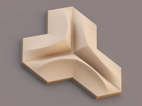 Decorative Wall Panel 014 3D Model