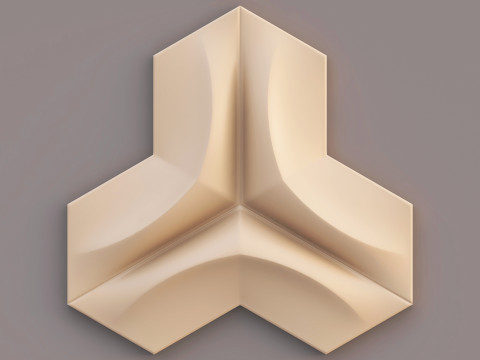 Decorative Wall Panel 014 3D Model
