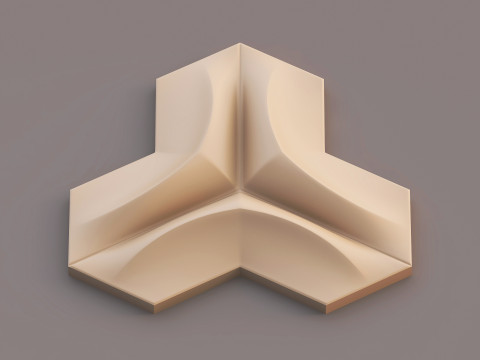 Decorative Wall Panel 014 3D Model