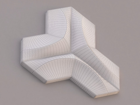 Decorative Wall Panel 014 3D Model
