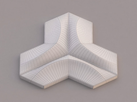 Decorative Wall Panel 014 3D Model