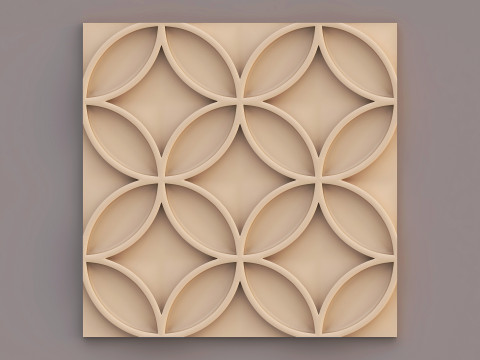 Decorative Wall Panel 016 3D Model