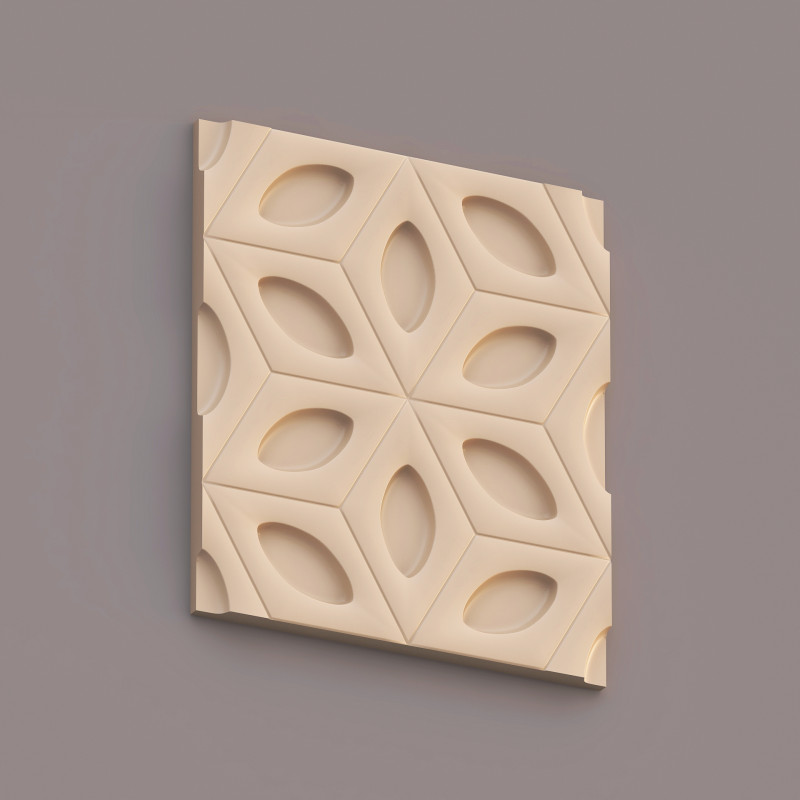 Panel Decorativo de Pared 019 Modelo 3D .c4d .max .obj .3ds .fbx .stl .blend