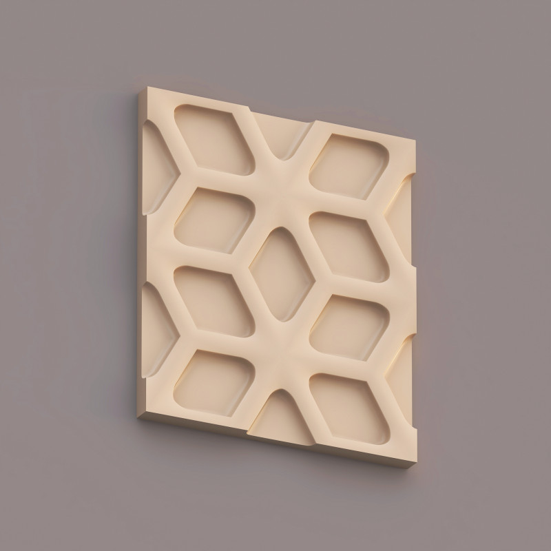 Pannello decorativo da parete 020 Modello 3D .c4d .max .obj .3ds .fbx .stl .blend 