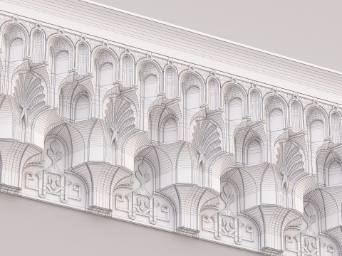 Muqarnas Architectural Set - Vol 1 - 2 models 3D Model