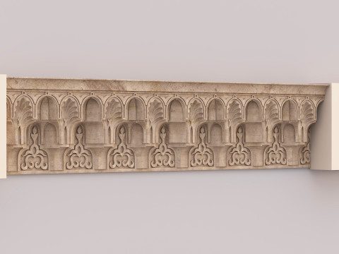 Muqarnas Architectural Set - Vol 1 - 2 models 3D Model