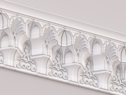 Muqarnas Architectural Set - Vol 1 - 2 models 3D Model