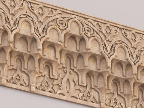 Muqarnas Architectural Set - Vol 2 - 2 models 3D Model