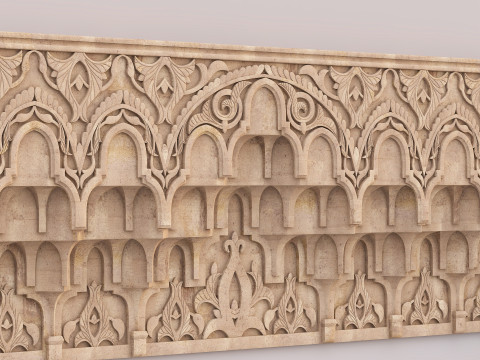 Muqarnas Architectural Set - Vol 2 - 2 models 3D Model