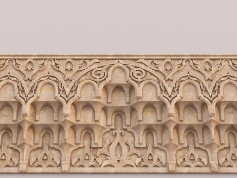 Muqarnas Architectural Set - Vol 2 - 2 models 3D Model
